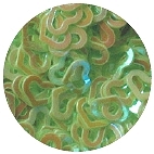 Ozdoby Ażurowe - Serduszka - zielony