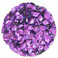 DIAMENCIKI - fioletowe holograficzne