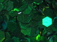 AQUA ELEMENTY - zielone holograficzne (kryjące) 